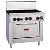 Thor Gas Range 36" with flame failure- LPG TR-6F LPG - KW Commercial Kitchen