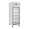 Polar GH218-A 600L Upright Display Fridge – Glass Door, White Finish