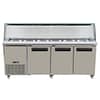Thermaster PG210FA-YG Salad & Noodle Bar – Sleek Glass Display