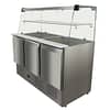 S903GC Three Door Compact Workbench Food Sevice Fridge - KW Commercial Kitchen