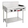 Thor Freestanding Natural Gas 3 Burner Griddle (GH106-N) - High-Performance Cooking