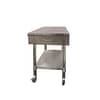 FED Stainless Steel Work Bench with Drawer and Under Shelf SWBD8-1