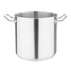 Vogue 10.5L Stainless Steel Deep Stock Pot for Professional Kitchens