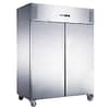 FED-X Stainless Steel Double Door Commercial Fridge - 1200L