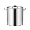 Kitchen Knock Stainless Steel Stock Pot – 50.24L – Heavy Duty