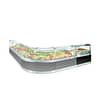 Criocabin Enixe Gourmet EI400: The Serve-Over Hot Food Bain-Marie for Premium Delicatessens Display Hot Bar