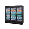 Bonnet Névé EcoVert Black Supermarket Display Commercial Freezer