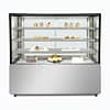 Bromic 4 tier chilled food/cake display 1500mm-FD4T1500C-NR