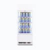 Bromic 78L Countertop Display Fridge - Flat Glass, Super-Efficient CT0080G4LW-NR