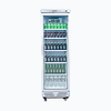 Bromic GM0374-NR 372L Upright Glass Door Display Fridge