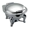 Ex-Showroom: Round Chafing Dish with Steel Lid - KGJ201G - KW Commercial Kitchen
