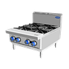CookRite AT80G4B-C-NG 800 Series Open 4 Burner Cooktop