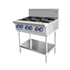 CookRite AT80G6B-F-NG 6 Burner Gas Cooktop – Commercial Kitchen Equipment