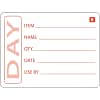 PR BUSTER - Hygiplas Removable Food Prep Label 2x2.5'' (Roll 500)