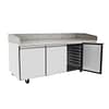 Atosa EPF3485 Three-Door Pizza Table Fridge - 2010mm