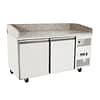 Atosa EPF3495 Two-Door Pizza Table Fridge - 1510mm