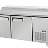 Atosa MPF8202 Double Door Pizza Prep Table Fridge - 1702mm