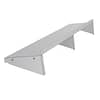 Vogue Wall Shelf with Brackets St/St - 1200x300mm