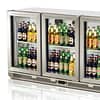 Turbo Air TB13-8H-SWS 190L back bar refrigerator with stainless steel finish.