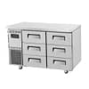 Turbo Air KUR12-3D-6(HC) Compact Elite Series 6-Drawer Undercounter Fridge – 1200mm - KW Commercial Kitchen