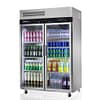 Turbo Air KR45-2G(HC) SpectraView Series: 2 Glass Door Top Mount Display Fridge - 1215L