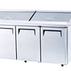 Turbo Air KHR18-3 Salad Side Prep Table Hood Lid for Fresh Ingredients