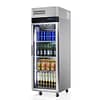 Turbo Air KR25-1G(HC) VistaSeries: 1 Glass Door Top Mount Display Fridge - 574L