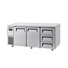 Turbo Air KUR18-3D-3(HC) 2-Door, 3-Drawer Undercounter Chiller 1800mm
