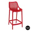 Siesta Exclusive UV Stabilised Air Barstool 65 in Red - Indoor/Outdoor Seating