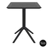 Furnlink Siesta Sky Folding Table 60 Square - Black