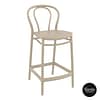 Commercial Grade Taupe Victor Barstool 65 - Heavy Duty Bar Stool by Siesta, Turkey