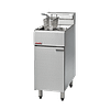 alt="FastFri FF18 Gas Deep Fryer – 400mm Single Pan 18L"