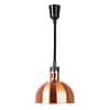 Apuro Retractable Dome Heat Lamp Shade – Copper Finish