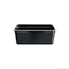 Black Poly 1/2 x 65 mm Gastronorm Pan  JW-P122B (1 Pack)