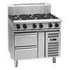 Waldorf 900mm Gas Cooktop with Refrigerated Base - RN8600G-RB