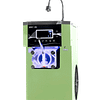 Premium air mix pump soft serve machine with high overrun (40%-80%) for creamy textures.