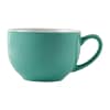 Olympia Cafe Cappuccino Cup Aqua - 340ml (Box 12) - KW Commercial Kitchen