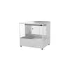Woodson W.HFSQ22 Square Glass Hot Food Bar