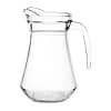 Olympia Glass Jugs 1Ltr - Pack of 6 for Commercial and Professional Use.