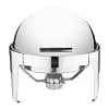 Olympia Paris 7.5L Round Chafing Dish - Stainless Steel Buffet Warmer