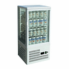2NDs: Thermaster Four-Sided Countertop Beverage Display Fridge White TCBD78W-QLD126 - KW Commercial Kitchen