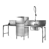 Hobart ECOMAX PLUS H615 Pass Through Dishwasher | Rinse & Drain Pump - KW Commercial Kitchen