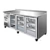 Used Thermaster Three Door Bar Fridge with Cutlery Drawer - Budget Option