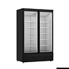 alt="Used Thermaster Double Door Supermarket Fridge - Affordable Commercial Fridge"