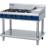 Blue Seal G518C-LS – 1200mm Gas Cooktop with 6 Burners and Griddle