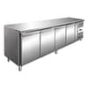 2NDs: Thermaster TROPICALISED 4 Door Gastronorm Bench Fridge GN4100TN-NSW1745 - KW Commercial Kitchen