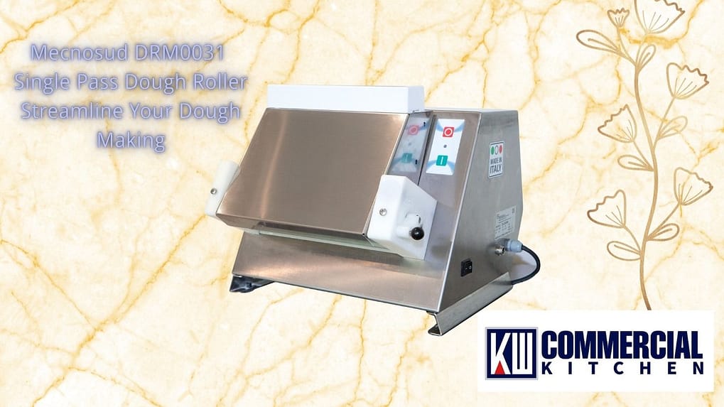 Mecnosud DRM0031 Single Pass Dough Roller