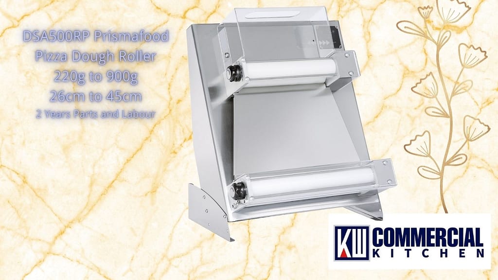 Image of Choosing the Best Commercial Dough Roller for Australian Bakeries and Pizzerias | KW Commercial Kitchen Prismafood DSA500RP Pizza Dough Roller