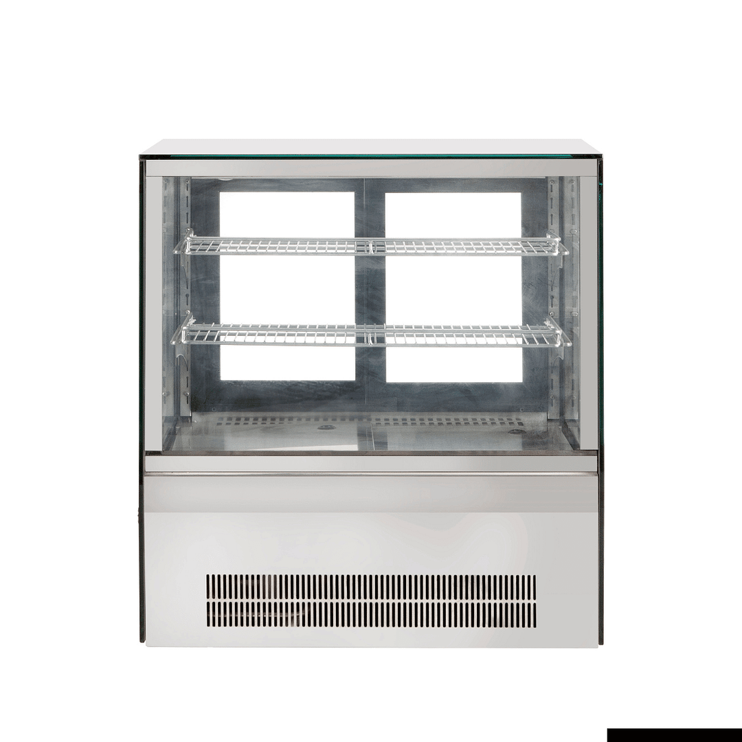 Bonvue counter top square glass cold food display - GN-660RT