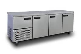 Anvil UBS6240(H) Under Bar Fridge with 3½ Doors, Stainless Steel Finish